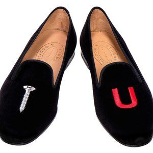 Stubbs and Wootton College Women "Screw You" loafers (size 10.5)